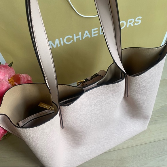 Michael Kors Large Emilia tote bag purse blush pink - Picture 10 of 13